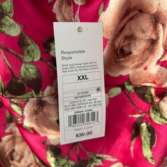 Wild Fable Pink Floral Maxi Dress - NWT - Picture 7 of 7